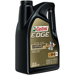 Castrol Edge 5W-40 A3/B4 Advanced Full Synthetic Motor Oil, 5 Quart Jug