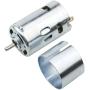 Ellbest DC Motor 12V 6000 RPM Mini Gear Motor High Torque Electric Micro Speed Reduction Geared Motor Centric Output Shaft 50mm Diameter Gearbox