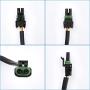 WonVon 300-1457 Electric RV Entry Steps Motor for RV Coach Motorhome Toyhauler 24 25 42 44 47 Revolution Series Replace OE Part No. 1010002326 369506 094707-05-701