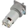 DC 12/24V 35W Adjustable Micro Speed Reducer Gear Motor CW/CCW Mini High Torque Speed Reduction Gear Box (24V 5RPM)