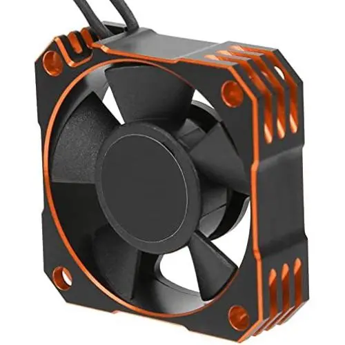 Ventilateur de refroidissement pour moteur RC 21000RPM, Dissipateur thermique pour moteur brushless RC 8.5V 35MM, Ventilateur de refroidissement ESC pour voitures RC 1/10 1/12 1/8 Sensées, Moteur Brushless (Orange) Ventilateur de refroidissement pour moteur RC 21000RPM, Dissipateur thermique pour moteur brushless RC 8.5V 35MM, Ventilateur de refroidissement ESC pour voitures RC 1/10 1/12 1/8 Sensées, Moteur Brushless (Orange)