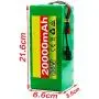 Jieoto E-Bike Lithium Battery 36V 20AH Battery Pack Customizable Lithium Battery Pack for 750W 500W 350W 250W 200W Motors with Voltage Display+ BMS+ Charger