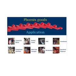 Phoenix goods V Belt Adjustable Link V-Belt - 5/8-inches x 5-feet B/5L Type B Link Belt
