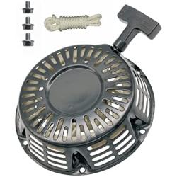 YAMAKATO GX270 Recoil Pull Starter w/Pull Cord for Honda and Clones GX240 8hp 9hp 301cc Black