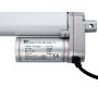 Justech 100mm 4-inch 750N Linear Actuator Motor and Linear Actuator Controller Bundle for Auto Car RV Electric Door Opener Industrial Agricultural Machinery Clean Sweeping Vehicles