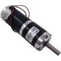 MotoRong 2Pcs ZGX38REE 24V 30rpm Metal Gear DC Planetary Deceleration Motor