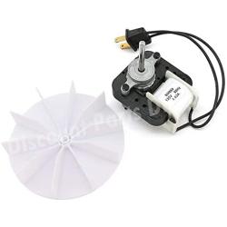 SM550 Universal Bathroom Vent Fan Ventilator Motor, Replacement Electric Motor Kit with Fan 50 CFM For Broan Nutone 65100 C01575
