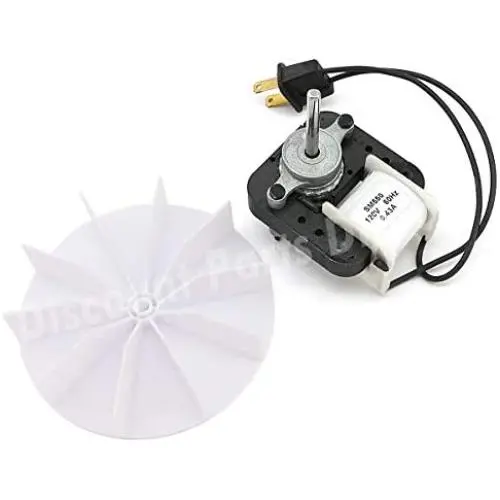 SM550 Universal Bathroom Vent Fan Ventilator Motor, Replacement Electric Motor Kit with Fan 50 CFM For Broan Nutone 65100 C01575