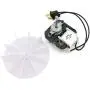 SM550 Universal Bathroom Vent Fan Ventilator Motor, Replacement Electric Motor Kit with Fan 50 CFM For Broan Nutone 65100 C01575