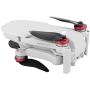 RC GearPro Mavic Mini 2 Pack Tempered Glass Foil Film+DIY Scratch-Proof Sticker+Motor Cover Cap for DJI Mavic Mini Drone (1* Red Motor Cover Set)