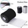GaiRen Trolling Motor Cable Wire Organizer Sleeve Troll Sleeve Wire Cable Cover Cord Protector Wrap 5 Feet Black