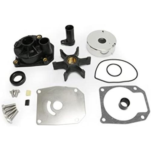 Full Power Plus 60HP 65HP 70HP 75HP Evinrude Johnson Water Pump Rebuild Kit Replacement with Housing Key 432955 OMC Sierra 18-3389