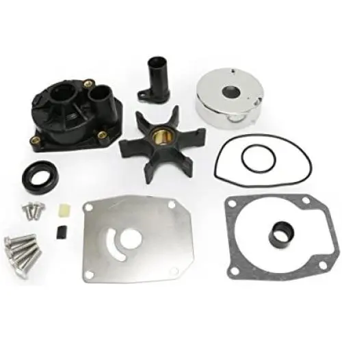 Full Power Plus 60HP 65HP 70HP 75HP Evinrude Johnson Water Pump Rebuild Kit Replacement with Housing Key 432955 OMC Sierra 18-3389