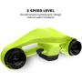Asiwo Underwater Scooter with Action Camera Mount - Dual Motor Sea Scooter OLED Display Waterproof for Diving Swimming Snorkeling Adventures and Chasing Fish