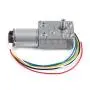 DC Worm Gear Motor 12V High Torque Reduction Gear Box with Encoder Srong Self-Locking 6mm Output Shaft(40RPM)