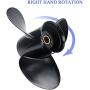 Holdia Propeller 48-832832A45 RH 14 1/4 x21 3 Blade Compatible with Mercury Mariner 135-350HP Mercruiser Boat Motors