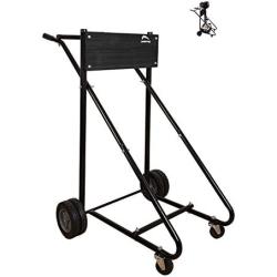 LEADALLWAY Outboard Boat Motor Stand Carrier Cart Dolly Storage Pro Heavy Duty Multi Purposed Engine Stand