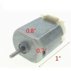YXQ DC 3-12V 6000RPM Electric Mini Motor High Torque for DIY Toys, 2mm Shaft,3Pcs