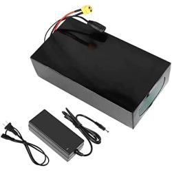 Wnicek 48V 20Ah E-Bike Lithium Battery Pack 13S 8P 20000mAh Li-ion Battery with Charger Suitable for Motors Within 1200W Fit for Electric Scooter Electric Motorcycle Electric Tricycle