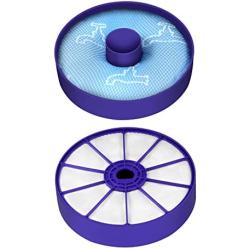 EGR Replacement Filter for Dyson DC33 Animal, DC33 All Floor Replacement Bundle Filter Kit, 1 DC33 Washable Dust Cup Primary Filter Replacement for Dyson, 1 DC 33 Post Motor HEPA Exhaust Filter Replacement for Dyson, Generic for 919563-02 921616-01