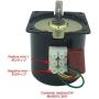 Bringsmart 60ktyz 80rpm Ac Motor Low Noise Gearbox Electric Motor Barbecue High Torque Low Speed 110V Synchronous AC Reduction Motor (110V 80rpm)