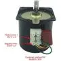 Bringsmart 60ktyz 5rpm Ac Motor Low Noise Gearbox Electric Motor Barbecue High Torque Low Speed 110V Synchronous AC Reduction Motor (110V 5rpm)
