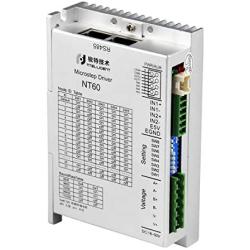 RTELLIGENT RS485 Modbus/RTU Protocol Stepper Driver 2 Phase 5A 24-50V Digital Control Nema 23/24 for 3C Equipment/CNC Machine (NT60)