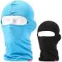 Balaclava Face Mask, 2 Pack Lightweight Motorcycle Black Warmer Ski Mask for Men Bandana