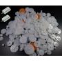 200pcs 0.5 Mold Plastic Motor Gears Small Set Plastic Crown Gear Single Double Reduction Gear Worm Gear Electric Motor