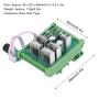 DC Motor Speed Controller, Electric Motor Control Strong Connectivity 30A Wear Resistance for Driver
