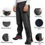 Rain Pants Men, Waterproof Pants Mens Fishing Pants, Work Rain Gear Pants for Men Motorcycle Hiking Outdoor Windproof Golf