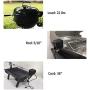BBQ Grill Rotisserie Replacement Parts Rotisery AC Motor Plus Universal Rotisery Spit Meat Forks for Weber Grill Pro Rotisserie