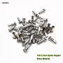BVSLJLKSJG Brass Material 13G 2.2mm Spoke Nipples Sliver Color Electric Bike Motor Wheel Parts Length 13/16mm Spoke Caps E-Bike Spoke Hats (Color : 200pcs 16mm)