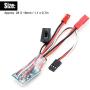 Keen so RC Speed Controller, 2 Way 30A Brushed ESC Bidirectional Current Control Brush ESC for 1/16 1/18 1/24 Car Boat(with Brake)
