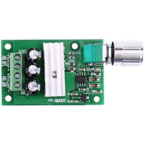 DC 6-28V Motor Speed Regulator 3A PWM DC Motor Speed Controller Switch Function 1206B With Outer Case