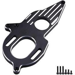 Aluminum Motor Mount for Arrma Granite Mega Typhon/Big Rock/Senton 3S Outcast/Kraton 4S Models RC Car Monster Truck Buggy Replacement (Black)