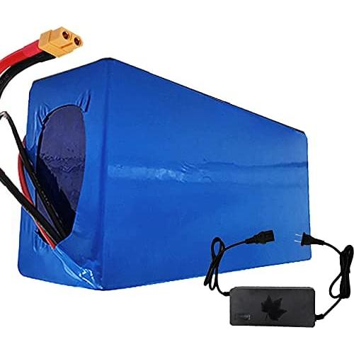 Wnicek 72V E-Bike Battery Pack 20Ah 30Ah 40Ah Electric Motorcycle Lithium Battery Waterproof and Replaceable Li-ion Battery for 2800W-250W Motors with BMS+ XT60 Plug+ Charger