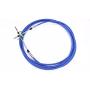 ABA-CABLE-17-GY Outboard Engine Remote Control 33C Throttle Shift Cable 17ft for Yamaha Tohatsu Boat Motor Steering System 5.18m Blue, Universal Type 3300/33C