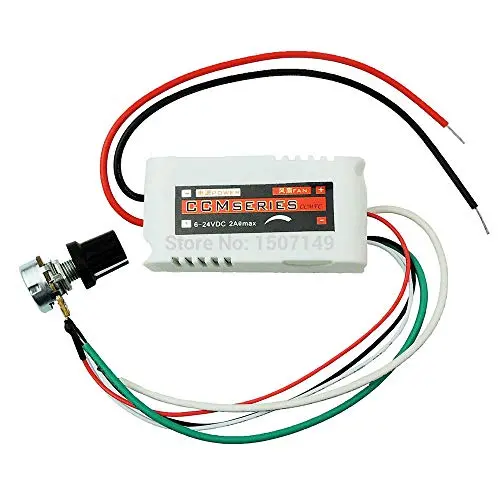 Laliva Tool - Unique Goods - CCMFC 12V 2A DC Motor Speed Controller Adjustable PWM DC Voltage Switching Regulator Control Speed of a DC Fan