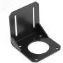 Mounting Bracket, Black Stainless Steel Mounting Stepper Motor Bracket Holder Rack for 57 NEMA23 Stepper Motor