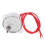 Low Noise Synchronous Motor 12V AC, Reversible Aluminum Alloy 4W TYC30, Model School Project Motor for Hand-Made