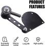 CNCMOTOK Spring Loaded Chain Tensioner fit for 49cc 66cc 80cc Engine Motorized Bike 2 Stroke Engine (Black)