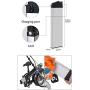 36V 13Ah Folding Built-in E-Bike Lithium-Ion Battery, Ideal for 250-750W Motors, Built-in 15A BMS Board, with 42V 2A Charger