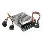 Laliva Tool - Regulating Current DC Speed Controller DC10-55V 12V 24V 36V 60A PWM Motor Speed Controller CW CCW Reversible Switch