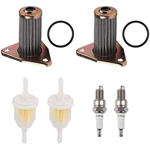 AloneGoer 26591G01 Oil Filter 26710G01 O-Ring Compatible with 1991- 2008 295cc 350cc 4 cycle Robins Bunton Bobcat Ryan EZGO TXT MEDALIST Motor Golf Cars 72084-G01 26591-G01 FIL-0003