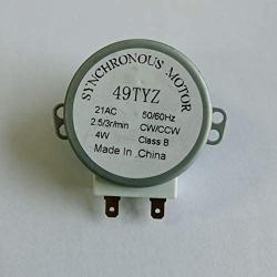 Zhang WB26X10038 Drive Motor Fully Suitable for GE、Hotpoint、Kenmore, Microwave Turntable AP2024962 PS237772 （1 PCS）