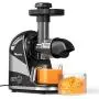 Extracteur de Jus à Pressage Lent Wamife, Machine à Jus à Pressage à Cold Press, 2 Modes & Fonction Inverse pour Jus de Fruits & Légumes à Haute Valeur Nutritive, Moteur Silencieux, avec Tasse & Brosse (Noir) Extracteur de Jus à Pressage Lent Wamife, Machine à Jus à Pressage à Cold Press, 2 Modes & Fonction Inverse pour Jus de Fruits & Légumes à Haute Valeur Nutritive, Moteur Silencieux, avec Tasse & Brosse (Noir)