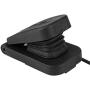 ATV Foot Pedal Electric Motorcycle Foot Brake Pedal Black Plastic ATV Foot Accelerator Throttle Speed Control Brake Pedal for Go Kart Electric Bikes Scooters ATV