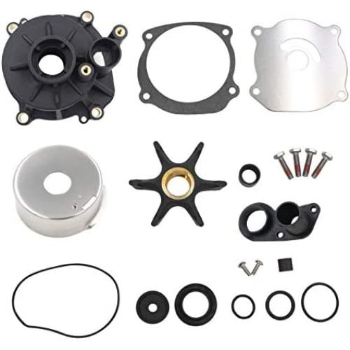 Water Pump Kit Fits Johnson Evinrude V4 V6 V8 85-300HP 5001594 OMC Outboard 85-300HP Sierra 18-3392 OEM#434421 Boat Motors