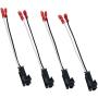 HSTECH 72-4568 2 Pairs (4 Pack) Speaker Harness for Selected General Motor Vehicles Total Adapters